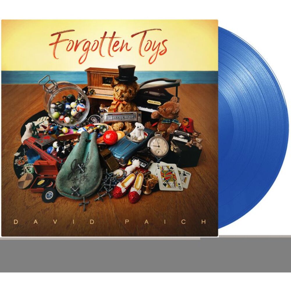 David Paich - Forgotten Toys - Transparent Blue  LP LP